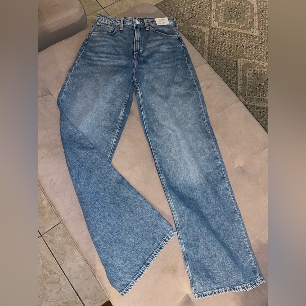 H&M Wide leg, high waits, Tall jeans